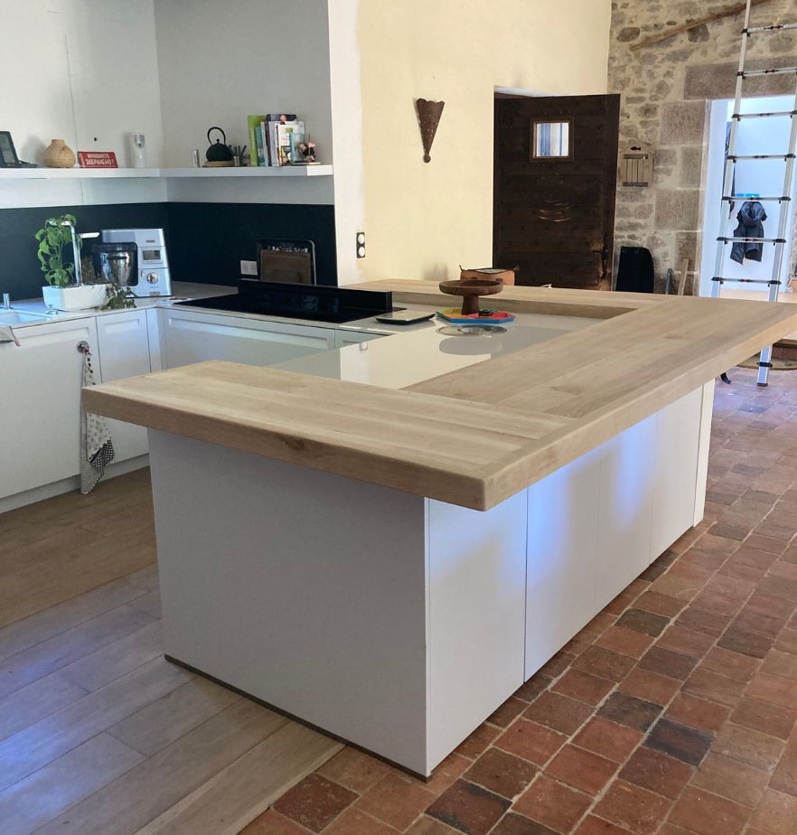 Nettoyage des plans de travail Bois massif, stratifié, quartz, granite et céramique. bbartifex